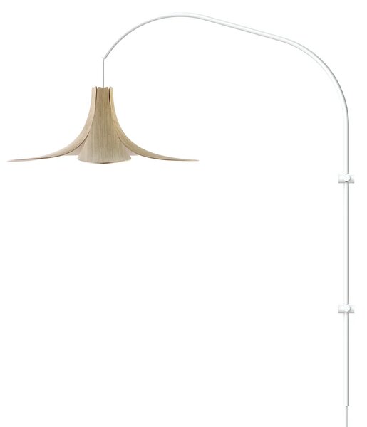 Umage Dřevěné stínidlo Jazz UMAGE, Ø 65 cm, v. 24 cm Barva: Černý dub