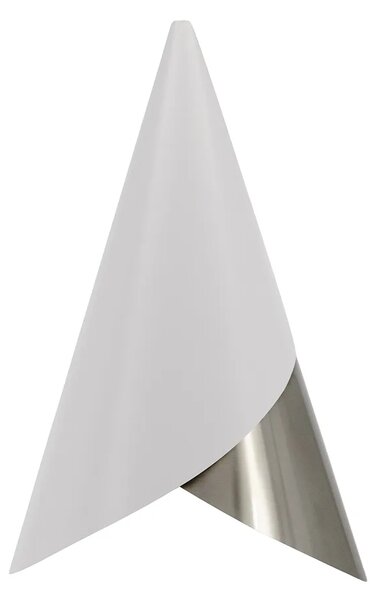 Stínidlo Cornet ocel UMAGE pro E27, Ø 13,4 cm, v. 23,8 cm Barva: Šedá