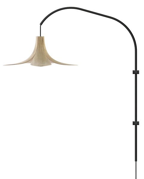Umage Dřevěné stínidlo Jazz UMAGE, Ø 65 cm, v. 24 cm Barva: Černý dub