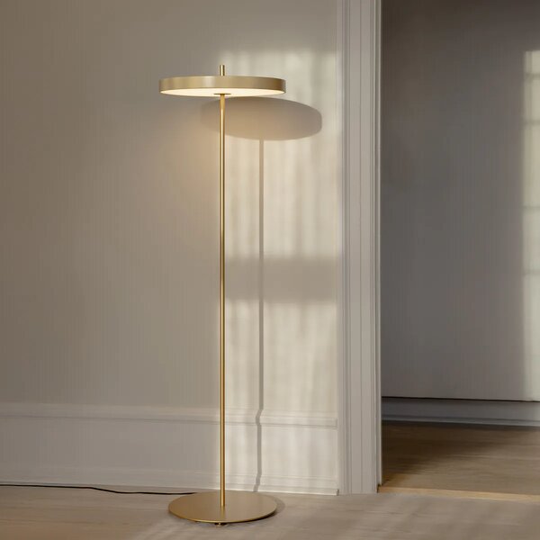 Umage Stojací LED lampa ASTERIA, 24W, v. 150,7 cm, 3000K stmívatelná Barva: Antracit