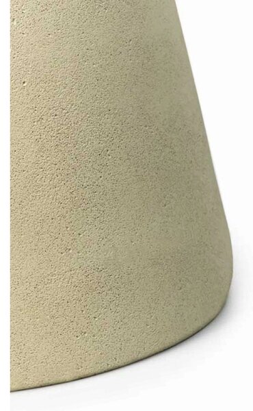 Designový květináč VEKRA, sklolaminát, 55x50 cm, krémový