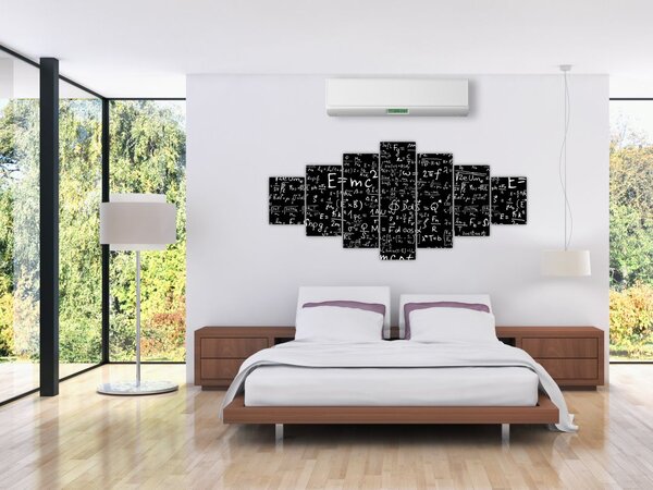 Obraz - Matematika (210x100 cm)