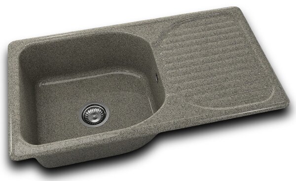 RETRO DŘEZ 90x49cm SPACE GRAY