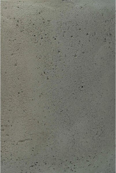 Kulatý květináč CHICO, sklolaminát, průměr 40 x výška 40 cm, šedý