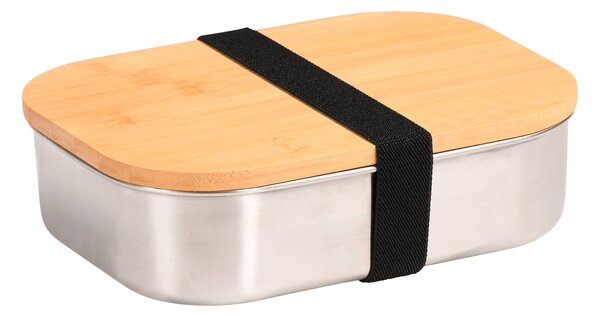 Svačinový box, bambusový lunchbox, 18 x 12 cm, Kesper