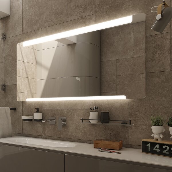 Nimco LED zrcadlo 34,5W, 140x70 cm