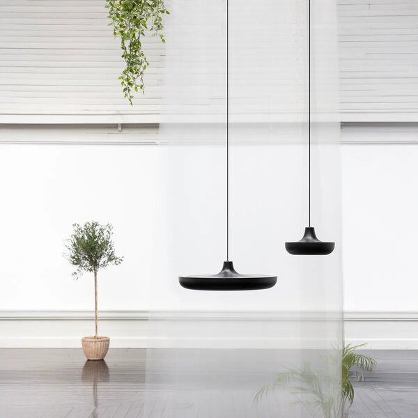 Umage Závěsné LED svítidlo CASSINI, 14W, Ø 20 cm, 3000K nestmívatelné Barva: Černá