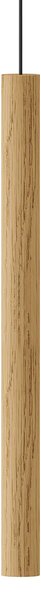 Umage Závěsné dřevěné svítidlo CHIMES Tall, 2W, v. 44 cm, CRI80, 3000K nestmívatelné Barva: Tmavý dub