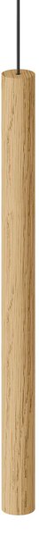 Umage Závěsné dřevěné svítidlo CHIMES Tall, 2W, v. 44 cm, CRI80, 3000K nestmívatelné Barva: Tmavý dub