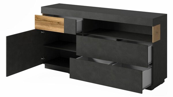 Komoda Stacey Typ 47 (matera + dub wotan)