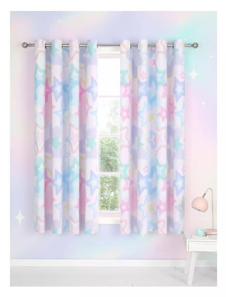Dětský závěs 2 ks 168x183 cm Ombre Stars – Catherine Lansfield