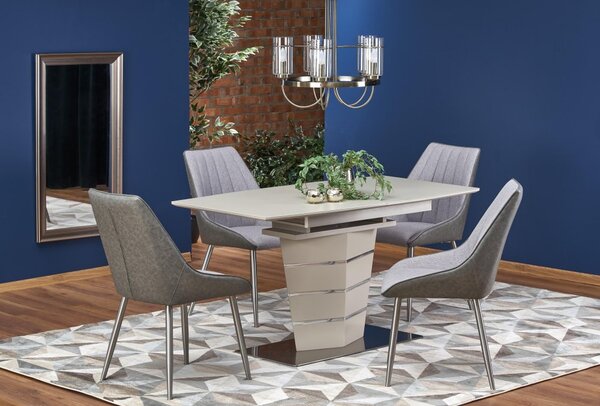 Halmar Rozkládací jídelní stůl SORENTO 140(180)x80 béžový mat