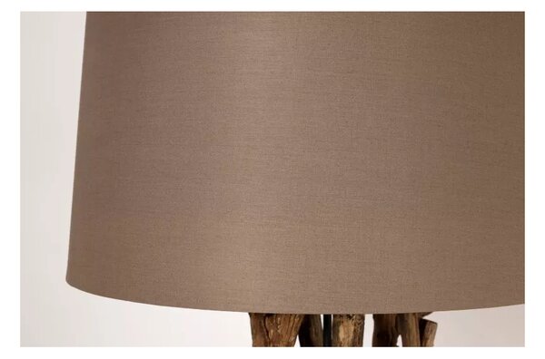 Massive home | Stojací lampa WILD NATURE masiv teak 42004