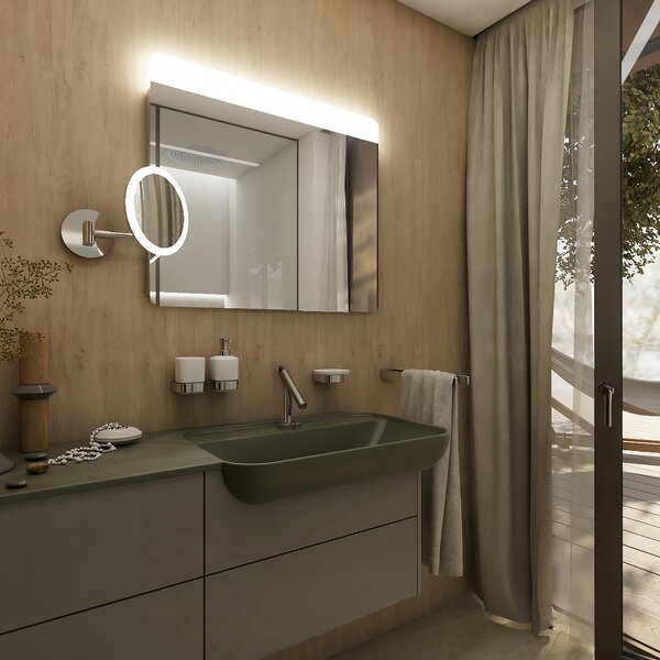 Nimco LED zrcadlo 13,5W, 90x70 cm