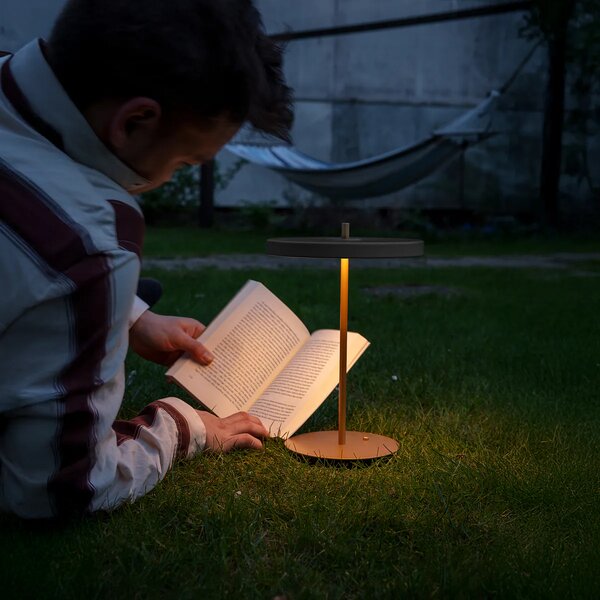 Umage Přenosná LED stolní lampa ASTERIA Move 2,3W, v. 30,6 cm, 3000K stmívatelná Barva: Bílá