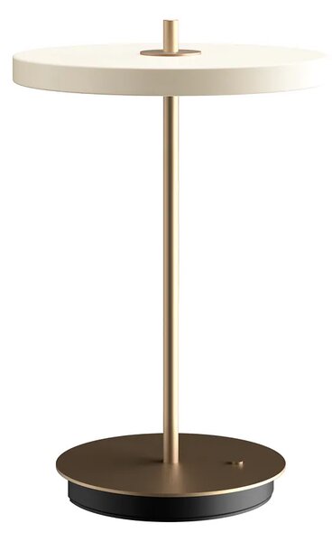 Umage Přenosná LED stolní lampa ASTERIA Move 2,3W, v. 30,6 cm, 3000K stmívatelná Barva: Bílá