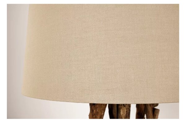 Massive home | Stojací lampa WILD NATURE masiv teak 42004