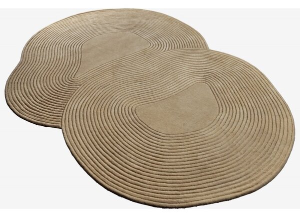 Zen Shaped 180 x 240, Provedení Tmavá béžová Bolia