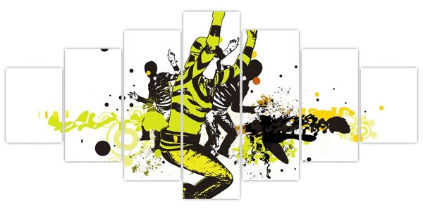 Obraz - Street dance (210x100 cm)