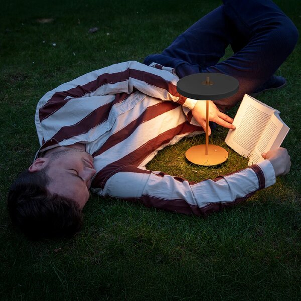 Umage Přenosná LED stolní lampa ASTERIA Move 2,3W, v. 30,6 cm, 3000K stmívatelná Barva: Bílá