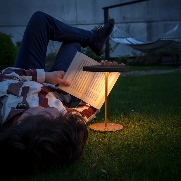 Umage Přenosná LED stolní lampa ASTERIA Move 2,3W, v. 30,6 cm, 3000K stmívatelná Barva: Bílá