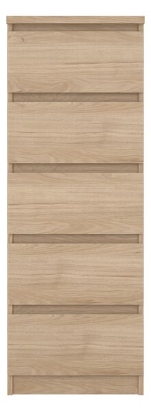 Komoda v dekoru dubu v přírodní barvě 40x111x50 cm Naia – Tvilum