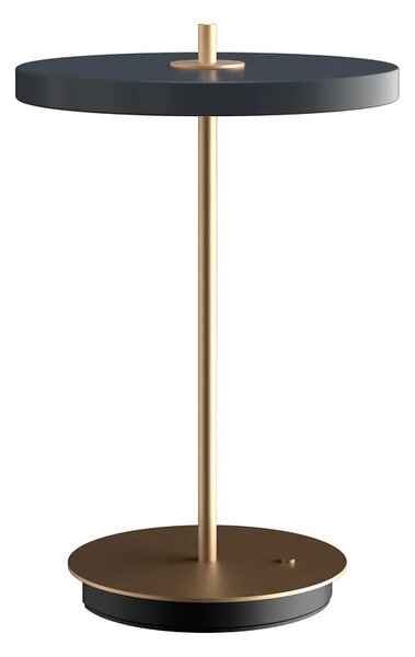 Umage Přenosná LED stolní lampa ASTERIA Move 2,3W, v. 30,6 cm, 3000K stmívatelná Barva: Antracit