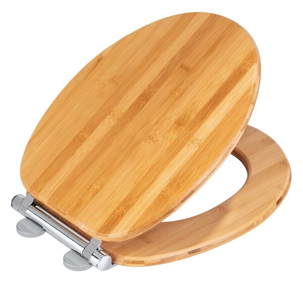 WC sedátko BAMBUSA, Easy Close, Fix-Clip, WENKO