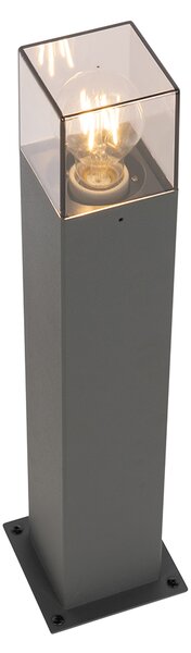 Moderní venkovní stojací lampa 50 cm tmavě šedá IP44 - Dánsko