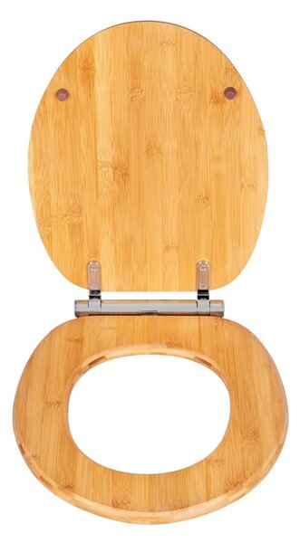 WC sedátko BAMBUSA, Easy Close, Fix-Clip, WENKO