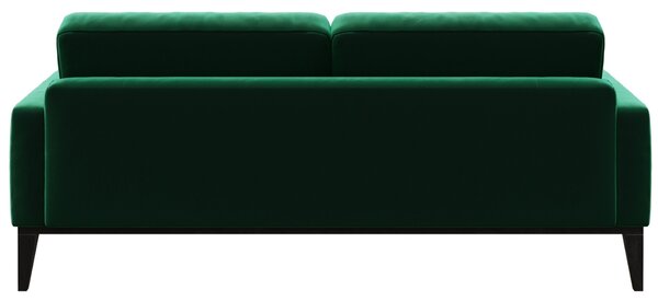 Zelená dvoumístná sametová pohovka MESONICA Musso Tufted 173 cm