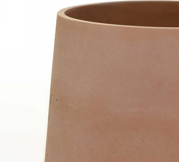 Květináč TROPICO, sklolaminát, výška 20 cm, oranžová