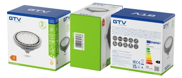 LED žárovka GU10, 12,5 W – GTV