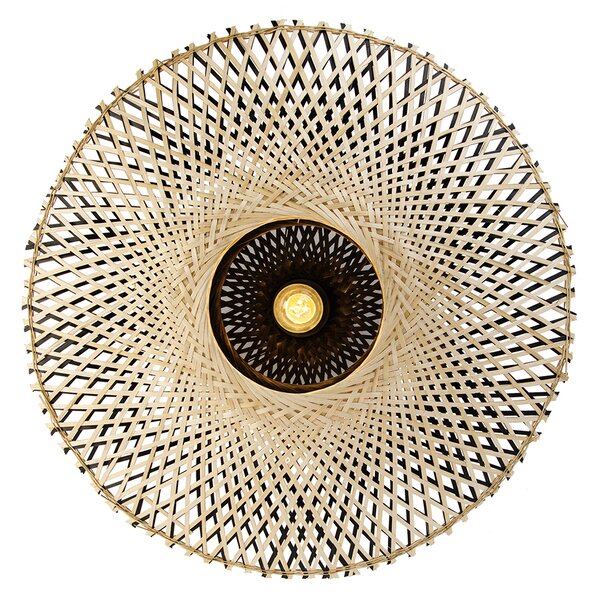 Orientální stropní svítidlo bambus 50 cm - Rina