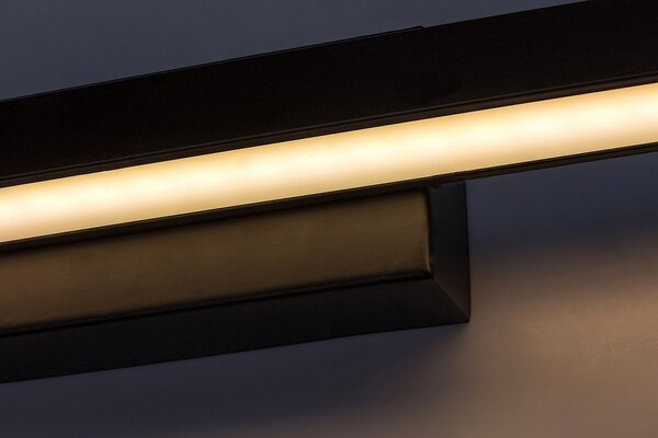 Rabalux 5732 LED nástěnné koupelnové svítidlo John 1x12W | 930lm | 3000K | IP44 - černá