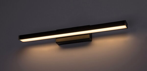 Rabalux 5732 LED nástěnné koupelnové svítidlo John 1x12W | 930lm | 3000K | IP44 - černá
