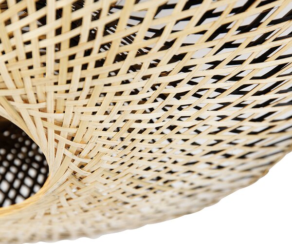Orientální stropní svítidlo bambus 50 cm - Rina
