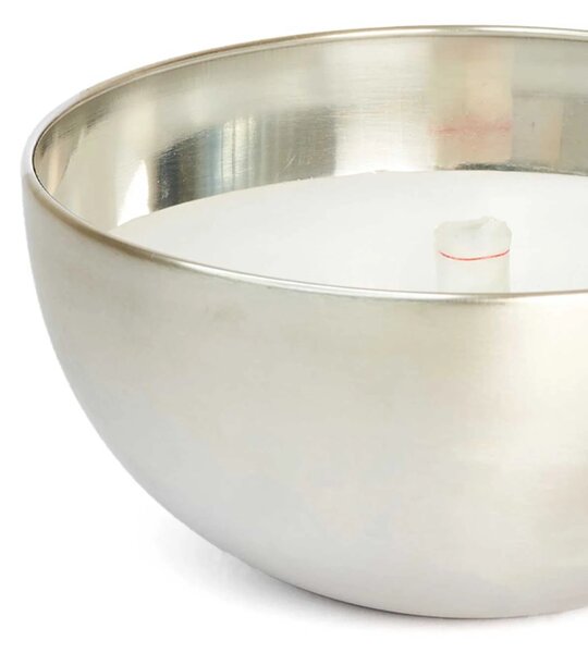 Venkovní svíčka SOPLAR, nerez, průměr 24 cm, stříbrný