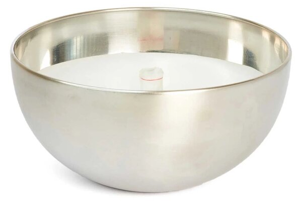 Venkovní svíčka SOPLAR, nerez, průměr 24 cm, stříbrný
