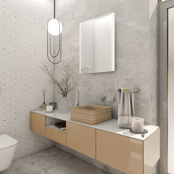 Nimco LED zrcadlo 24W, 60x80 cm