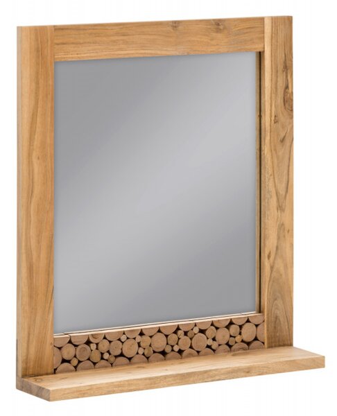 Masivní dřevěné zrcadlo Katarina z Akácie