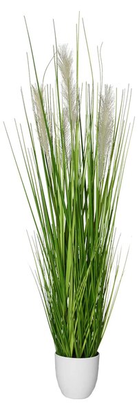 Umělá tráva PAMPAS, plast, výška 120 cm, zelená