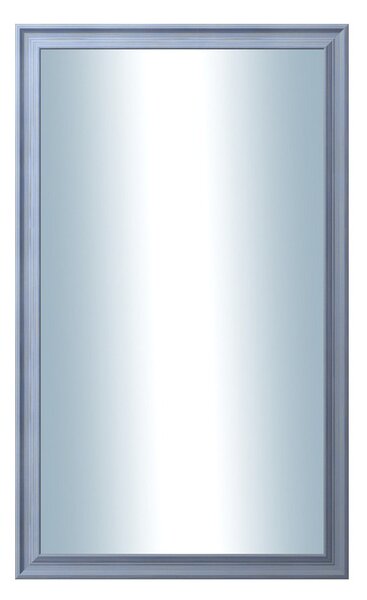 DANTIK - Zarámované zrcadlo - rozměr s rámem cca 60x100 cm z lišty KOSTELNÍ malá modrá (3166)