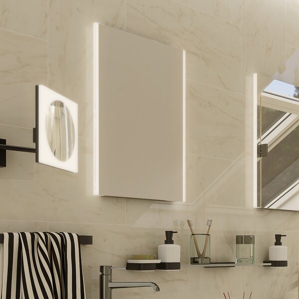 Nimco LED zrcadlo 21W, 90x70 cm