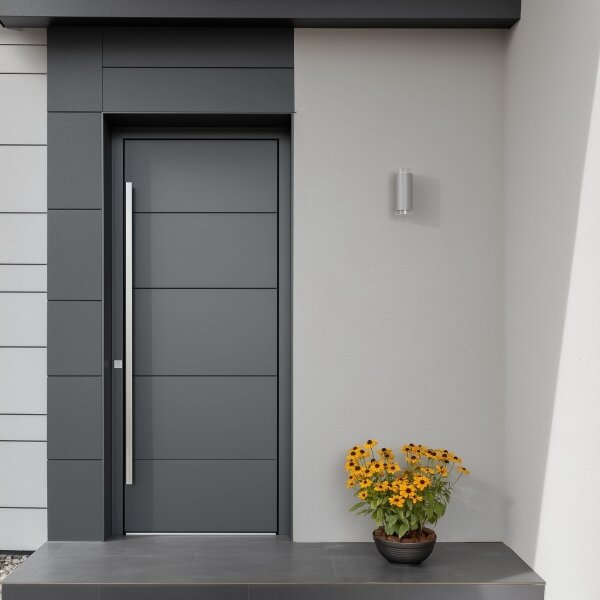 Brilagi - Venkovní nástěnné svítidlo MATERA 2xGU10/30W/230V šedá IP54