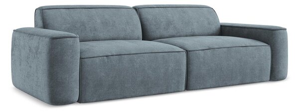 Šedomodrá žinylková pohovka 244 cm Omao – Makamii