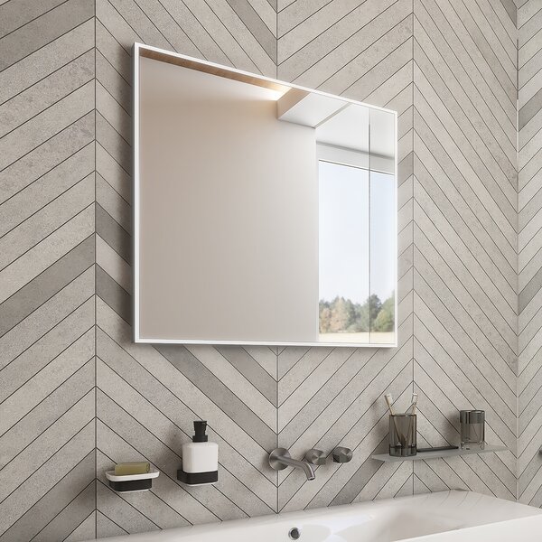 Nimco LED zrcadlo 30W, 60x60 cm