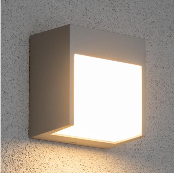 Brilagi - LED Venkovní nástěnné svítidlo TERNI LED/12W/230V šedá IP44