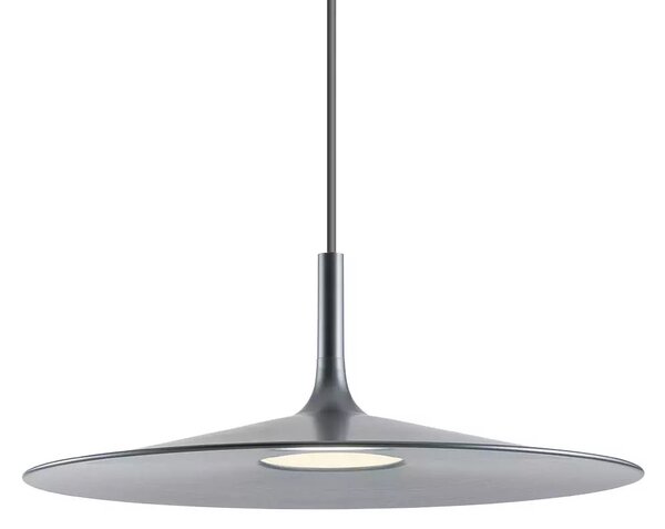 Redo Závěsné LED svítidlo Kai, ø55 cm Barva: Kaštanová