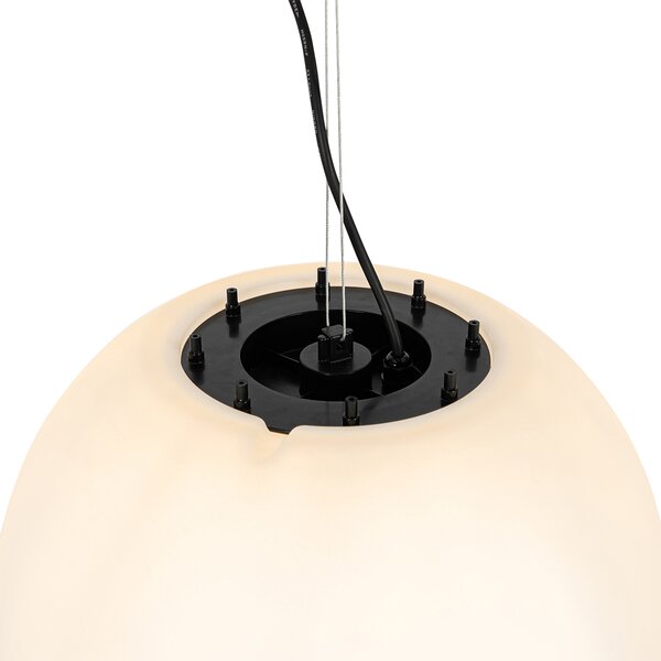 Moderní venkovní lampa bílá 45 cm IP65 - Nura